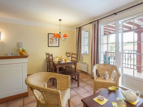 Appartement 6 personnes - 1 chambre - 1 coin - Nuit