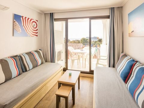 APPARTEMENT 4 personnes - - 1 chambre - Terrasse ou balcon - Vue sur la mer - air conditionné