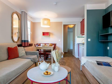 Appartement 5 personnes - 1 chambre - Terrasse ou balcon - Rénové