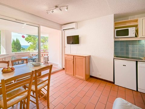 Studio 4 personnes - 1 coin - Nuit - Vue mer