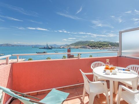 Studio 5 personnes - 1 coin - Nuit - Vue mer