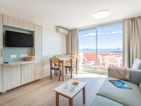 STUDIO 5 personnes - 1 coin nuit - Vue mer