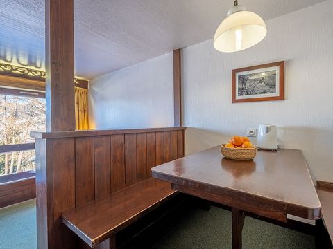 Studio 4 personnes - 1 coin - Nuit - Balcon ou rez de jardin