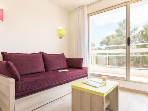 APPARTEMENT 6 personnes - 2 chambres + 1 coin nuit - Duplex - Vue jardin