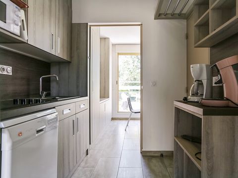 APPARTEMENT 4 personnes - 1 chambre - Vue jardin