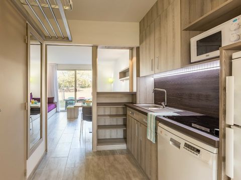 APPARTEMENT 5 personnes - 1 chambre - Vue jardin - Terrasse