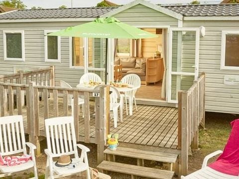 MOBILHOME 8 personnes - Mobil-home | Classic | 3 Ch. | 6/8 Pers. | Terrasse surélévée non couverte
