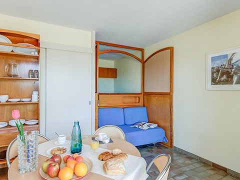 Studio 4 personnes - 1 coin nuit - Vue port