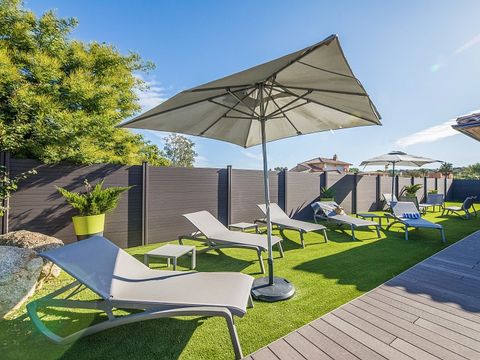 VILLA 8 personnes - 4 CHAMBRES-CLIMATISÉ-PISCINE PRIVÉE 7M-TERRASSE SPACIEUSE