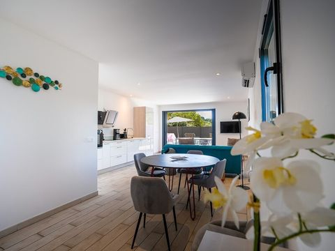 VILLA 6 personnes - 3 CHAMBRES-CLIMATISÉ-PISCINE PRIVÉE 7M-TERRASSE SPACIEUSE
