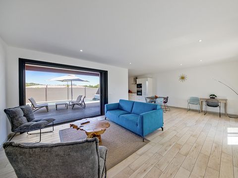 VILLA 8 personnes - 4 CHAMBRES-CLIMATISÉ-PISCINE PRIVÉE 7M-TERRASSE SPACIEUSE