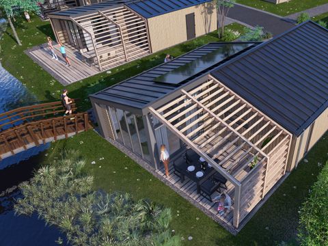 CHALET 6 personnes - Sauna Cube Split