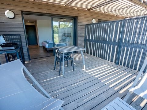 Studio 2 personnes - Climatisation - Grande terrasse