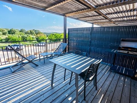 Studio 2 personnes - Climatisation - Grande terrasse