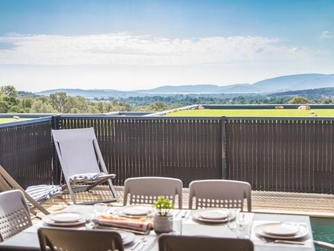 MAISON 6 personnes - 3 chambres - Duplex - Climatisation - Piscine privée de 4m - Terrasse