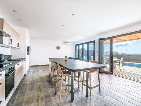 MAISON 8 personnes - 4 chambres - Climatisation - Piscine privée de 7m - Terrasse
