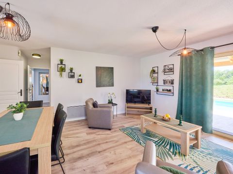 MAISON 6 personnes - Villa 6p. 1 bain piscine indépendante