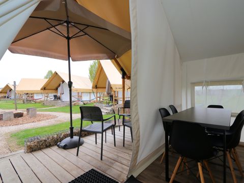 BUNGALOW TOILÉ 6 personnes - Papillio 4+2
