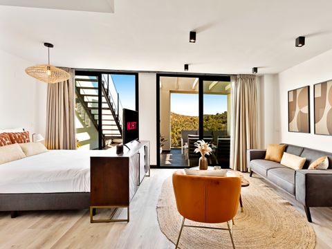Appartement 4 personnes - loft avec solarium/terrasse et vue sur la mer