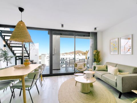 Appartement 6 personnes - Penthouse au bord de la piscine