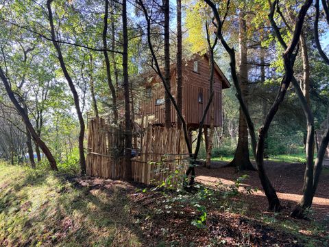 Hébergement 6 personnes - Maison dans les arbres XXL Bain à remous