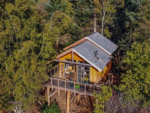 Hébergement 6 personnes - Maison dans les arbres XXL Bain à remous