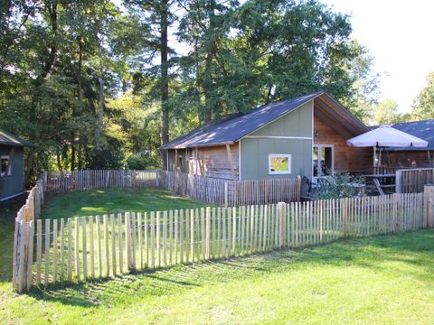 TENTE TOILE ET BOIS 6 personnes - Tente de glamping Dog Lodge