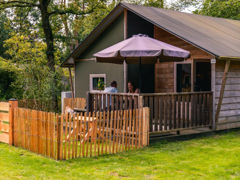 TENTE TOILE ET BOIS 6 personnes - Tente de glamping Dog Lodge