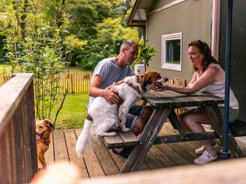 TENTE TOILE ET BOIS 6 personnes - Tente de glamping Dog Lodge