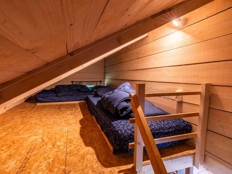 TENTE TOILE ET BOIS 6 personnes - Tente de glamping Dog Lodge