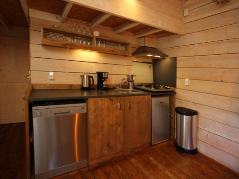 TENTE TOILE ET BOIS 6 personnes - Tente de glamping Dog Lodge