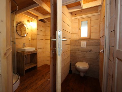 TENTE TOILE ET BOIS 6 personnes - Tente de glamping Dog Lodge