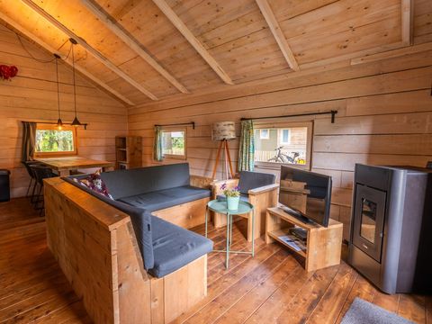 TENTE TOILE ET BOIS 6 personnes - Tente de glamping Dog Lodge