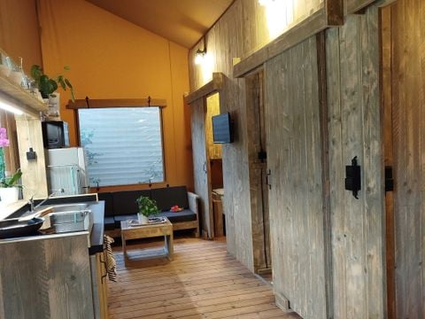 LODGE 5 personnes - Chalet Lodge 34m2 avec salle de bain - 2 chambres 5 pers