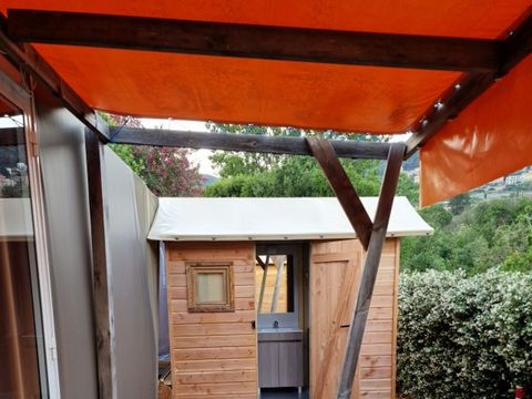 Tente en toile et en bois 4 personnes - Glam