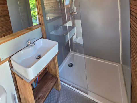 Tente en toile et en bois 4 personnes - Safari Lodge