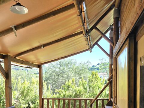 TENTE TOILE ET BOIS 3 personnes - Bohéme Lodge