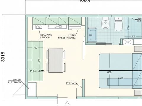 MOBILHOME 3 personnes - TIFFANY