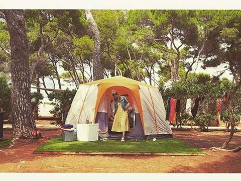 TENTE TOILE ET BOIS 2 personnes - Nomade Mer