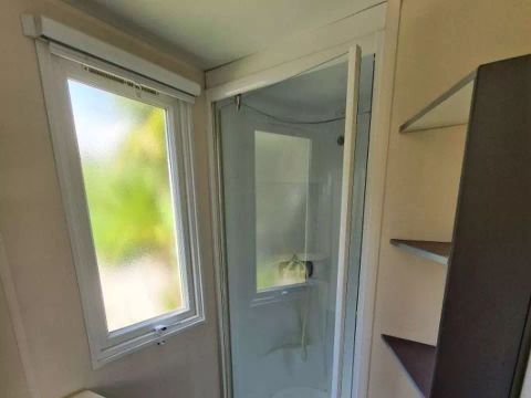 MOBILHOME 4 personnes - Mobil-Home Olivier 3 Pièces 4 Personnes Climatisé + TV