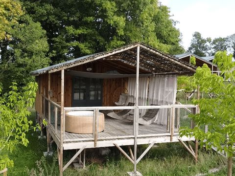 LODGE 2 personnes - Cabane Lodge duo SPA (17 m² - 1 ch)