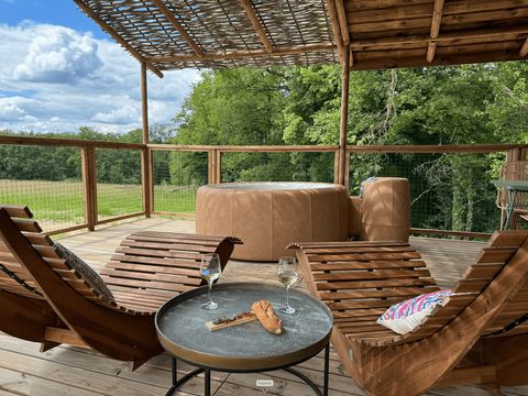 LODGE 2 personnes - Cabane Lodge duo SPA (17 m² - 1 ch)