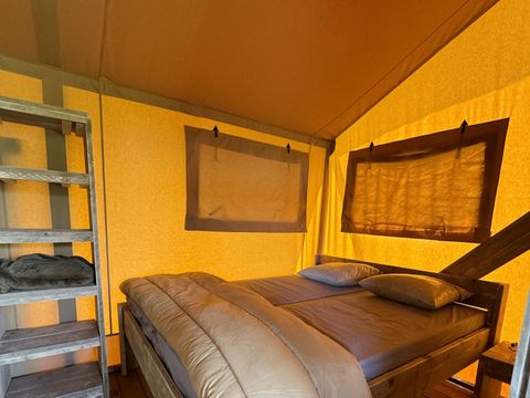 Hébergement 5 personnes - Tente Safari Lodge (40 m² - 2 ch.)
