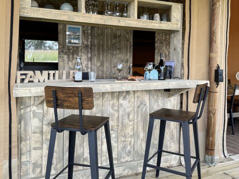 HÉBERGEMENT INSOLITE 5 personnes - Tente Safari Lodge (34 m2 - 2 ch.)