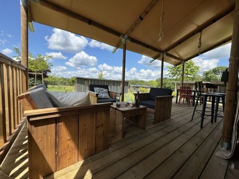 HÉBERGEMENT INSOLITE 5 personnes - Tente Safari Lodge (34 m2 - 2 ch.)