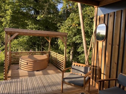 LODGE 4 personnes - Cottage Lodge SPA (35 m² - 2 ch - 4 pers.)