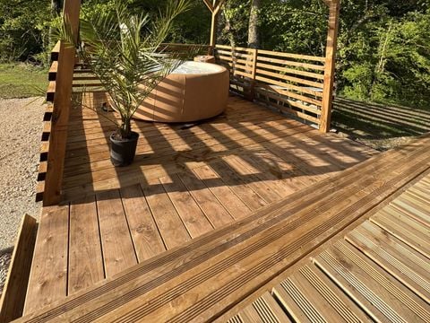 LODGE 4 personnes - Cottage Lodge SPA (35 m² - 2 ch - 4 pers.)