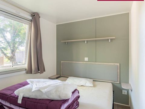 MOBILHOME 6 personnes - Tribu - 2 chambres - 27 m² - grande terrasse