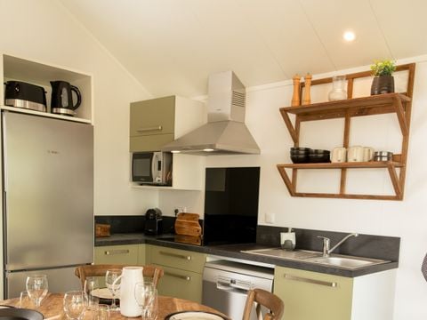CHALET 5 personnes - Lodge 2 chambres et Spa - Rustique