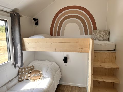 CHALET 5 personnes - Lodge 2 chambres et Spa - Bohème